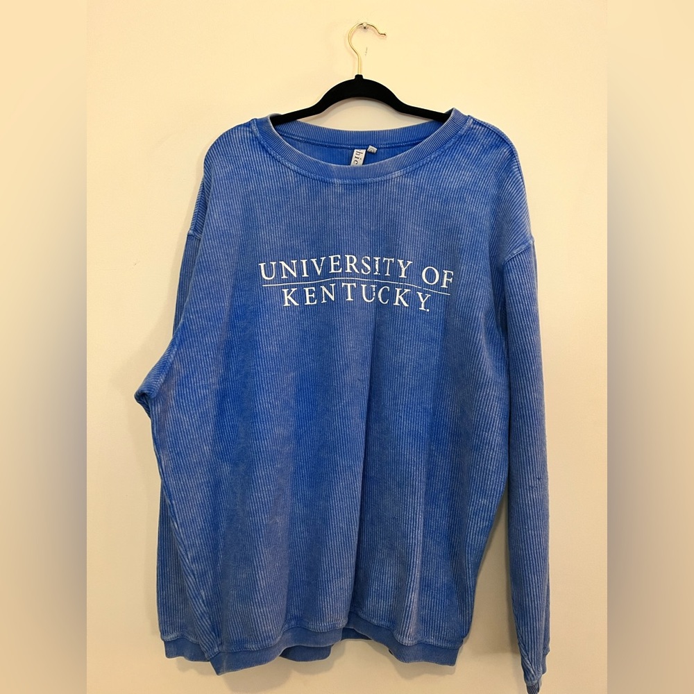 Chicka~D University of Kentucky Size L Sweatshirt NWOT